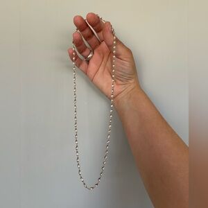 vintage 925 Sterling Silver Twisted sterling silver Necklace